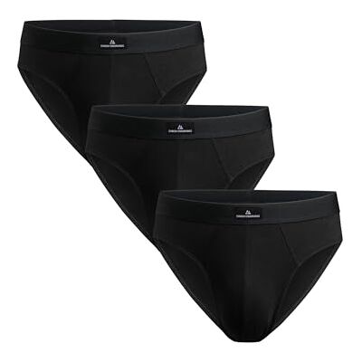 DANISH ENDURANCE Slips van stretchkatoen, ultrazacht en comfortabel, ademend, voor heren, set van 3 stuks Slips en Coton Doux, Légers et Respirants, Ceinture Sans Étiquette et Poche de Maintien, pour un Usage Quotidien 4XL DANISH ENDURANCE Slips van stretchkatoen, ultrazacht en comfortabel, ademend, voor heren, set van 3 stuks Slips en Coton Doux, Légers et Respirants, Ceinture Sans Étiquette et Poche de Maintien, pour un Usage Quotidien 4XL