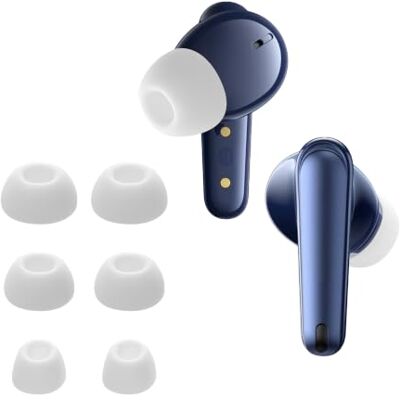 kwmobile 6 x opzetstukken compatibel met Anker Soundcore Liberty 4 NC – reserveopzetstukken van siliconen – 3 maten kwmobile 6 x opzetstukken compatibel met Anker Soundcore Liberty 4 NC – reserveopzetstukken van siliconen – 3 maten