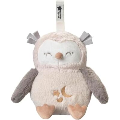 Tommee Tippee Luxe geluids- en lichtgevende slaaphulp voor baby's en peuters met CrySensor, 6 rustgevende geluiden en een nachtlampje, oplaadbaar via USB en machinewasbaar, Ollie La Uil Tommee Tippee Luxe geluids- en lichtgevende slaaphulp voor baby's en peuters met CrySensor, 6 rustgevende geluiden en een nachtlampje, oplaadbaar via USB en machinewasbaar, Ollie La Uil