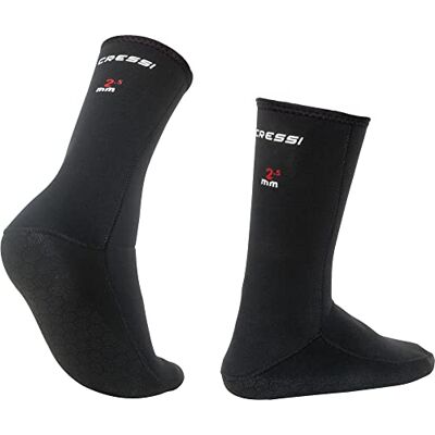 CRESSI Metallite Boots 3 mm premium neopreen sokken 3 mm ultra stretch antislip uniseks (1 stuk) CRESSI Metallite Boots 3 mm premium neopreen sokken 3 mm ultra stretch antislip uniseks (1 stuk)