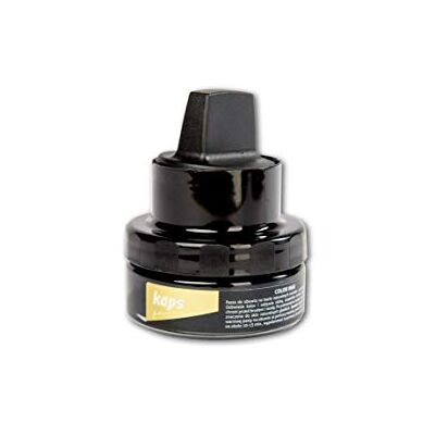 Kaps Schoenwas op basis van bijenwas en carnaubawas, stralende glans, natuurlijke ingrediënten, krasbestendige afdekking en bescherming tegen water en vuil, kleurwas , Transparant 50 ml – 1.7 fl. Oz Kaps Schoenwas op basis van bijenwas en carnaubawas, stralende glans, natuurlijke ingrediënten, krasbestendige afdekking en bescherming tegen water en vuil, kleurwas , Transparant 50 ml – 1.7 fl. Oz