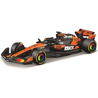 Bburago F1 McLaren F1 MCL39 2025#81 Oscar Piastri, miniatuurauto op schaal 1:64, gedetailleerde replica van een Formule 1 eenzitter, officiële McLaren-kleuren, verzamelblister, 14+ Bburago F1 McLaren F1 MCL39 2025#81 Oscar Piastri, miniatuurauto op schaal 1:64, gedetailleerde replica van een Formule 1 eenzitter, officiële McLaren-kleuren, verzamelblister, 14+