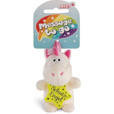 NICI 42725 Message to Go Loop eenhoorn Theodor beschermengel 8 cm NICI 42725 Message to Go Loop eenhoorn Theodor beschermengel 8 cm