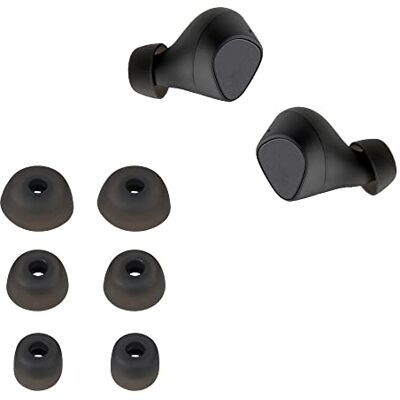 kwmobile 6 x opzetstuk, compatibel met Jabra Elite 3, reserveopzetstukken van siliconen, 3 maten kwmobile 6 x opzetstuk, compatibel met Jabra Elite 3, reserveopzetstukken van siliconen, 3 maten