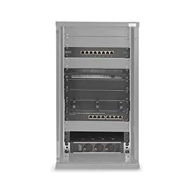 Digitus Set 10 inch – 12 UH SOHO-serie netwerkkast zwart – tablet – stekkerdoos – 8 poorten patchpaneel – Gigabit switch 8 poorten – 10 x Cat 6 netwerkkabel – kabelmanagement Digitus Set 10 inch – 12 UH SOHO-serie netwerkkast zwart – tablet – stekkerdoos – 8 poorten patchpaneel – Gigabit switch 8 poorten – 10 x Cat 6 netwerkkabel – kabelmanagement
