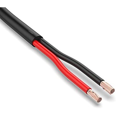 AUPROTEC FLRYY Ronde autokabel 2 x 0,75 mm² 5 m Ronde kabel voor voertuig/aanhanger Kleurcode zwart/rood 2-polige kabel voor aanhanger AUPROTEC FLRYY Ronde autokabel 2 x 0,75 mm² 5 m Ronde kabel voor voertuig/aanhanger Kleurcode zwart/rood 2-polige kabel voor aanhanger