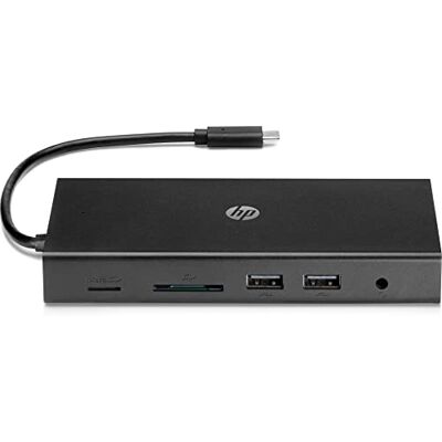 HP Travel USB-C Hub, zwart HP Travel USB-C Hub, zwart