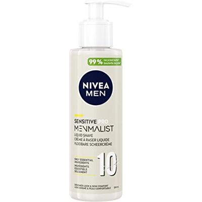 NIVEA MEN MENMALIST Scheercrème (1 x 200 ml), scheercrème met lichte en biologisch afbreekbare formule, verzorging voor mannen geschikt voor alle huidtypes NIVEA MEN MENMALIST Scheercrème (1 x 200 ml), scheercrème met lichte en biologisch afbreekbare formule, verzorging voor mannen geschikt voor alle huidtypes