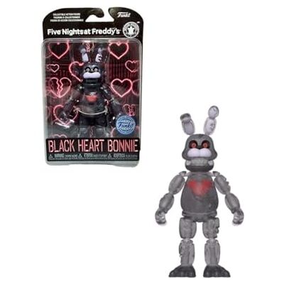Funko Actiefiguur 5": Five Nights at Freddy's (FNAF) Blackheart Bonnie The Rabbit Verzamelspeelgoed Cadeau-idee Officiële producten voor jongens, meisjes, kinderen en volwassenen Funko Actiefiguur 5": Five Nights at Freddy's (FNAF) Blackheart Bonnie The Rabbit Verzamelspeelgoed Cadeau-idee Officiële producten voor jongens, meisjes, kinderen en volwassenen