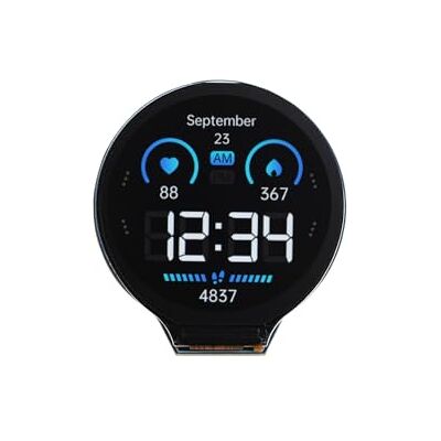 Waveshare ESP32-S3 ontwikkelingsbord met 1,28 inch rond lcd-display, 32-bits LX7 dual-core processor, ondersteunt 2,4 GHz wifi en Bluetooth 5 (Le), geïntegreerde GC9A01 Driver Chip Waveshare ESP32-S3 ontwikkelingsbord met 1,28 inch rond lcd-display, 32-bits LX7 dual-core processor, ondersteunt 2,4 GHz wifi en Bluetooth 5 (Le), geïntegreerde GC9A01 Driver Chip