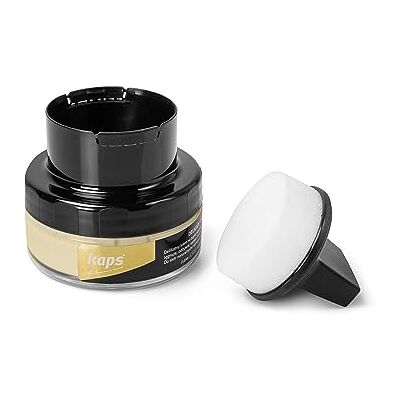 Kaps Delicate Schoencrème met sponsapplicator delicaat, diep en verzorgend leerverzorgingsproduct 70 kleuren beschikbaar, 50 ml 1,70 fl.oz. 50ml - 1.70 fl.oz. Kaps Delicate Schoencrème met sponsapplicator delicaat, diep en verzorgend leerverzorgingsproduct 70 kleuren beschikbaar, 50 ml 1,70 fl.oz. 50ml - 1.70 fl.oz.
