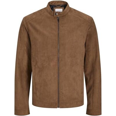 Jack & Jones Jjedylan Clean Noos Veste en Daim Synthétique Veste en cuir synthétique Homme (lot de 1) M Jack & Jones Jjedylan Clean Noos Veste en Daim Synthétique Veste en cuir synthétique Homme (lot de 1) M