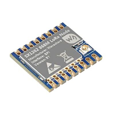 Waveshare Core1262-868M LoRa-module, EU868-band, lange afstand, hoge anti-interferentie, LoRa-bouwnetwerk met poort en server Waveshare Core1262-868M LoRa-module, EU868-band, lange afstand, hoge anti-interferentie, LoRa-bouwnetwerk met poort en server