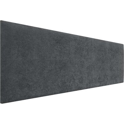 DHOME Hoofdeinde met badstof afwerking, zachte coating, effen, zachte stof, voor muur, absorberend, hoofdeinde voor slaapkamer (145 cm, 4 cm 70 h, zwart) DHOME Hoofdeinde met badstof afwerking, zachte coating, effen, zachte stof, voor muur, absorberend, hoofdeinde voor slaapkamer (145 cm, 4 cm 70 h, zwart)