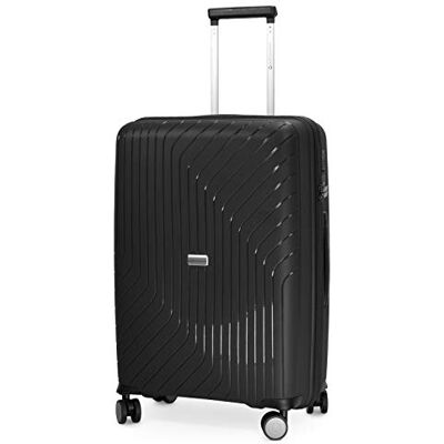 Hauptstadtkoffer Serie TXL- extra lichte en robuuste trolleys, hardshell koffer, cabinebagage en takbagage, zwart, Koffer 66 cm, Koffer Hauptstadtkoffer Serie TXL- extra lichte en robuuste trolleys, hardshell koffer, cabinebagage en takbagage, zwart, Koffer 66 cm, Koffer