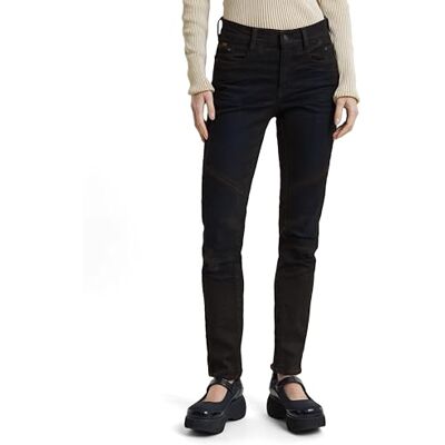 G-STAR RAW G-STAR Ace 2.0 Biker Slim Straight Damesjeans Taille 28 / lengte 28 G-STAR RAW G-STAR Ace 2.0 Biker Slim Straight Damesjeans Taille 28 / lengte 28