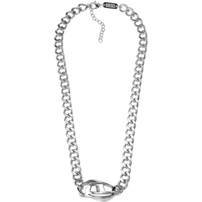Diesel Herenketting van roestvrij staal met karabijnsluiting Diesel Herenketting van roestvrij staal met karabijnsluiting