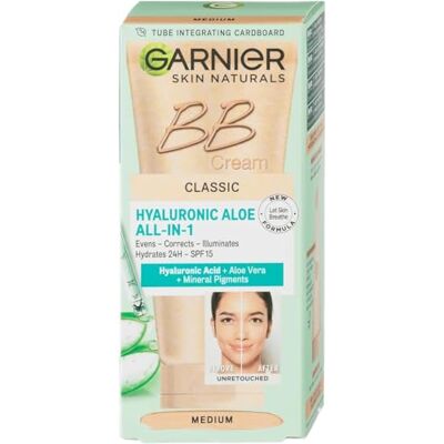 Garnier Miracle Skin Perfector BB Cream Medium, tot 24 uur hydratatie Garnier Miracle Skin Perfector BB Cream Medium, tot 24 uur hydratatie