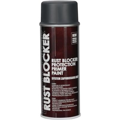 KOTARBAU ® Roestvrije metaalspray verf 400 ml grijs RAL 7011 roestvrij zink voor tuinhek poorten doe-het-zelf KOTARBAU ® Roestvrije metaalspray verf 400 ml grijs RAL 7011 roestvrij zink voor tuinhek poorten doe-het-zelf
