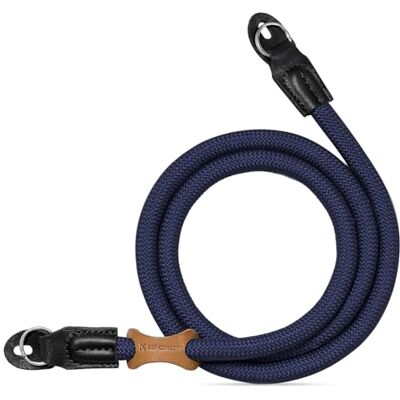K&F CONCEPT 100 cm camera nekriem nylon touw voor enkele microfoon camera en DSLR camera, Blauw, Eén maat K&F CONCEPT 100 cm camera nekriem nylon touw voor enkele microfoon camera en DSLR camera, Blauw, Eén maat