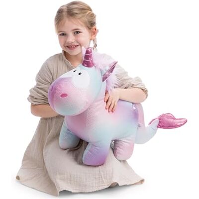 NICI Nerina Pluche eenhoorn 45 cm zachte metgezel om te knuffelen, spelen en te verzamelen, geluksbrenger, leuk cadeau voor kinderen en volwassenen 63100 Doux compagnon à câliner, jouer et collectionner, porte-bonheur, superbe cadeau pour enfants et a NICI Nerina Pluche eenhoorn 45 cm zachte metgezel om te knuffelen, spelen en te verzamelen, geluksbrenger, leuk cadeau voor kinderen en volwassenen 63100 Doux compagnon à câliner, jouer et collectionner, porte-bonheur, superbe cadeau pour enfants et a