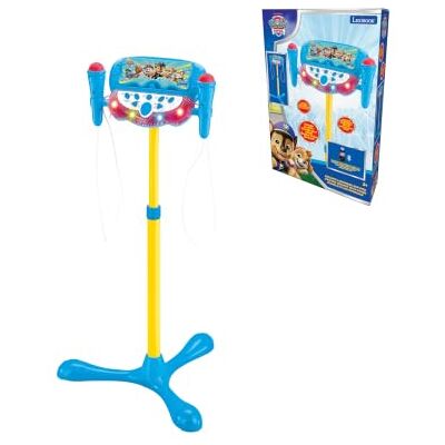Lexibook , Paw Patrol, karaoke, bluetooth, verlichting, blauw, S160PALXB Paw Patrol karaoke met verstelbare standaard, 2 microfoons, Bluetooth, lichten en telefoonhouder. Lexibook , Paw Patrol, karaoke, bluetooth, verlichting, blauw, S160PALXB Paw Patrol karaoke met verstelbare standaard, 2 microfoons, Bluetooth, lichten en telefoonhouder.