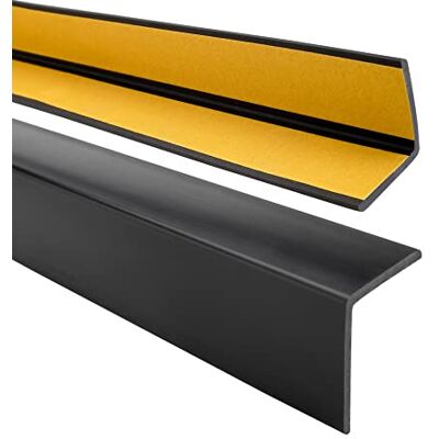 Garmin PVC hoeklijst, 27 x 27 mm, flexibel, zwart, 100 cm Garmin PVC hoeklijst, 27 x 27 mm, flexibel, zwart, 100 cm