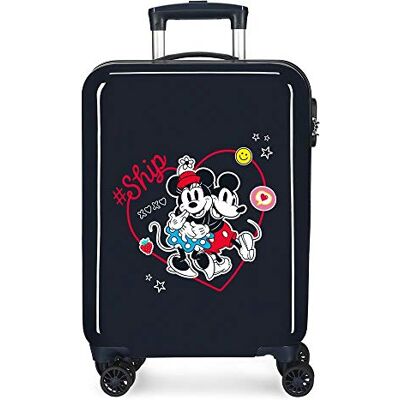 Disney Always Be Kind Cabinekoffer, 38 x 55 x 20 cm, marineblauw, Handbagage Disney Always Be Kind Cabinekoffer, 38 x 55 x 20 cm, marineblauw, Handbagage