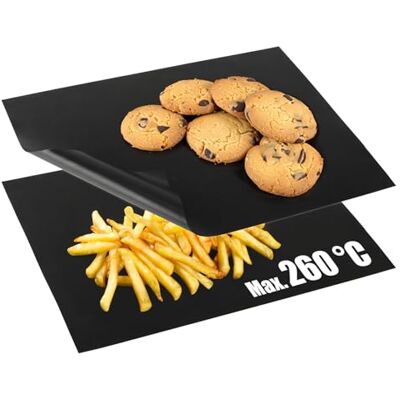 com-four ® 2 x herbruikbaar bakpapier, permanente bakfolie com-four ® 2 x herbruikbaar bakpapier, permanente bakfolie