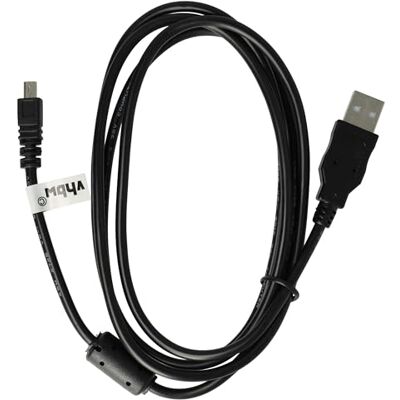 vhbw USB-datakabel (USB type A) 150 cm compatibel met Rollei Compactline 424, Rollei Powerflex 400, 450, 455, 460, 470, 600, 700, 800 camera's vhbw USB-datakabel (USB type A) 150 cm compatibel met Rollei Compactline 424, Rollei Powerflex 400, 450, 455, 460, 470, 600, 700, 800 camera's