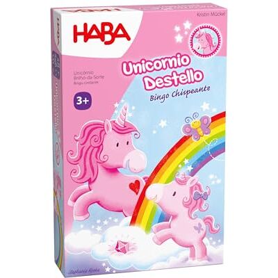 HABA 2012212004 glinsterende eenhoorn fonkelende bingo, aandachtstafelspel, meer dan 3 jaar HABA 2012212004 glinsterende eenhoorn fonkelende bingo, aandachtstafelspel, meer dan 3 jaar
