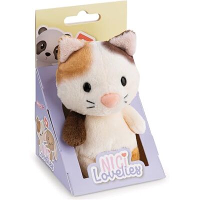 NICI Pluche kat 11 cm in geschenkdoos 8 × 8,5 × 13 cm zachte metgezel om te knuffelen, spelen en te verzamelen, geluksbrenger, leuk cadeau voor kinderen en volwassenen 63503 NICI Pluche kat 11 cm in geschenkdoos 8 × 8,5 × 13 cm zachte metgezel om te knuffelen, spelen en te verzamelen, geluksbrenger, leuk cadeau voor kinderen en volwassenen 63503