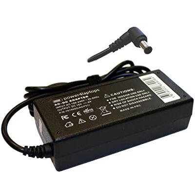 Power4Laptops Voeding voor laptop, compatibel met Sony Vaio VGN-TT4MRG/N Power4Laptops Voeding voor laptop, compatibel met Sony Vaio VGN-TT4MRG/N
