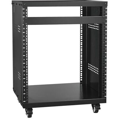 VEVOR 12U AV-houder, capaciteit 226,8 kg, stereo-netwerkopnamestudiohouder met vergrendelbare wielen, ronde en vierkante gaten, speciale ventilatieopeningen voor montage van audioapparatuur VEVOR 12U AV-houder, capaciteit 226,8 kg, stereo-netwerkopnamestudiohouder met vergrendelbare wielen, ronde en vierkante gaten, speciale ventilatieopeningen voor montage van audioapparatuur