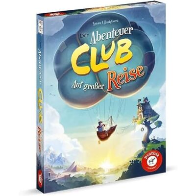 Piatnik De Avonturenclub – op grote reis (kinderspel): het avontuur gaat verder als eigen spel of als uitbreiding speelbaar speelplezier voor het hele gezin Piatnik De Avonturenclub – op grote reis (kinderspel): het avontuur gaat verder als eigen spel of als uitbreiding speelbaar speelplezier voor het hele gezin