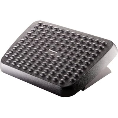 Fellowes Standaard voetsteun, 2 hellingen, massage-oppervlak, zwart Fellowes Standaard voetsteun, 2 hellingen, massage-oppervlak, zwart