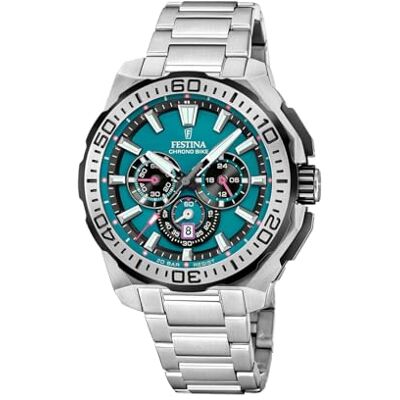 Festina La montre pour homme 20724/6, verte et sportive. Festina La montre pour homme 20724/6, verte et sportive.