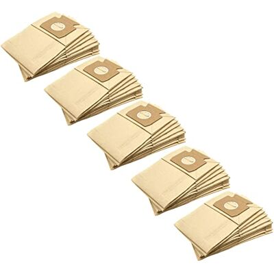 vhbw Lot de 50 sacs compatibles avec Miele Exquisit HE, Meteor 100, Mondia, S125 aspirateur en papier, Typ B 22 cm x 15 cm Sable vhbw Lot de 50 sacs compatibles avec Miele Exquisit HE, Meteor 100, Mondia, S125 aspirateur en papier, Typ B 22 cm x 15 cm Sable