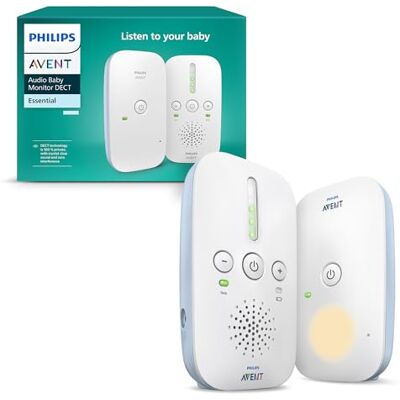 AVENT Philips DECT-babyfoon Storingsvrije verbinding Energiebesparende ECO-modus Geluidsniveaulampjes Bereik tot 330 meter Tot 24 uur gebruiksduur Nachtlampje SCD503/26 Wit AVENT Philips DECT-babyfoon Storingsvrije verbinding Energiebesparende ECO-modus Geluidsniveaulampjes Bereik tot 330 meter Tot 24 uur gebruiksduur Nachtlampje SCD503/26 Wit