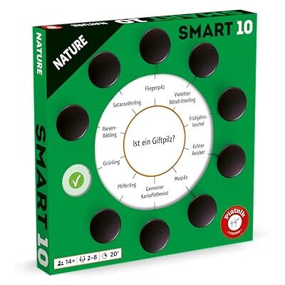 Piatnik Smart 10 extra's Natuur: 100 aanvullingen met 1000 antwoordmogelijkheden voor Thema Natur Piatnik Smart 10 extra's Natuur: 100 aanvullingen met 1000 antwoordmogelijkheden voor Thema Natur