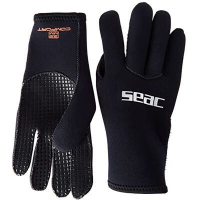 SEAC 3.0, 3 mm neopreen duikhandschoenen en antislip handpalm SEAC 3.0, 3 mm neopreen duikhandschoenen en antislip handpalm