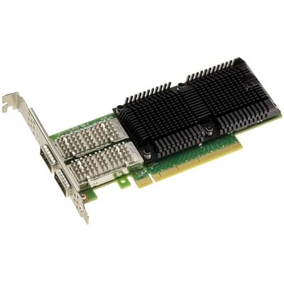 KALEA-INFORMATIQUE 2-poorts PCIe Gen 4.0 PC Dual 100G QSFP28 netwerkkaart. Mellanox ConnectX 5 chipset. Ondersteuning 100GbE 50GbE 40GbE 25GbE 10GbE KALEA-INFORMATIQUE 2-poorts PCIe Gen 4.0 PC Dual 100G QSFP28 netwerkkaart. Mellanox ConnectX 5 chipset. Ondersteuning 100GbE 50GbE 40GbE 25GbE 10GbE