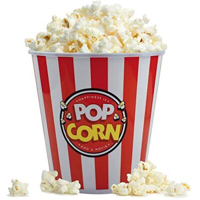 Legami Box voor Pop Corn, voor Movie Night, Ø 17,5 cm Legami Box voor Pop Corn, voor Movie Night, Ø 17,5 cm