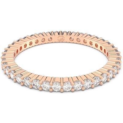 Swarovski Matrix Vittore Ring, White Round-Cut Crystals Swarovski Matrix Vittore Ring, White Round-Cut Crystals