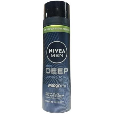 NIVEA Men Deep Scheerschuim, 200 ml NIVEA Men Deep Scheerschuim, 200 ml
