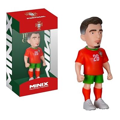 MINIX Football Stars Coupe du Monde #141 Portugal Conceicao Figurine à collectionner 12 cm MINIX Football Stars Coupe du Monde #141 Portugal Conceicao Figurine à collectionner 12 cm