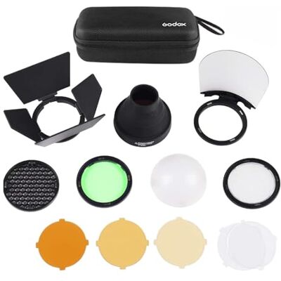 GODOX AK-R1 accessoireset voor V1 en ronde kop AD200 GODOX AK-R1 accessoireset voor V1 en ronde kop AD200