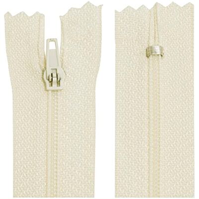 AERZETIX C63239 – set van 10 ritssluitingen met spiraalritssluiting nr. 3, niet deelbaar, 20 cm, van nylon, zelfblokkerende metalen schuiver, ecru, kleding, naaien, broeken, mercerie AERZETIX C63239 – set van 10 ritssluitingen met spiraalritssluiting nr. 3, niet deelbaar, 20 cm, van nylon, zelfblokkerende metalen schuiver, ecru, kleding, naaien, broeken, mercerie