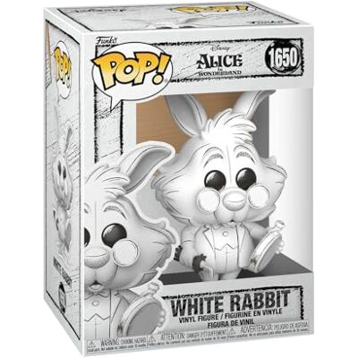Funko Disney: Sketched, wit konijn, verzamelfiguur, vinyl, cadeau-idee, officiële goederen, speelgoed voor kinderen en volwassenen, cartoon-fans, modelfiguur voor Funko Disney: Sketched, wit konijn, verzamelfiguur, vinyl, cadeau-idee, officiële goederen, speelgoed voor kinderen en volwassenen, cartoon-fans, modelfiguur voor