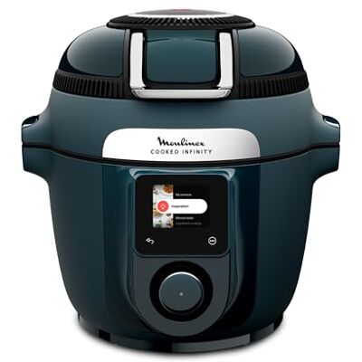 Moulinex Cookeo Infinity Multikoker Air Fryer 6L Blauw Moulinex Cookeo Infinity Multikoker Air Fryer 6L Blauw